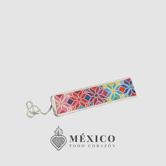 Mexican Folkloric belt day of the dead 5 de Mayo colorfull mexico todo corazon - Picture 3 of 4